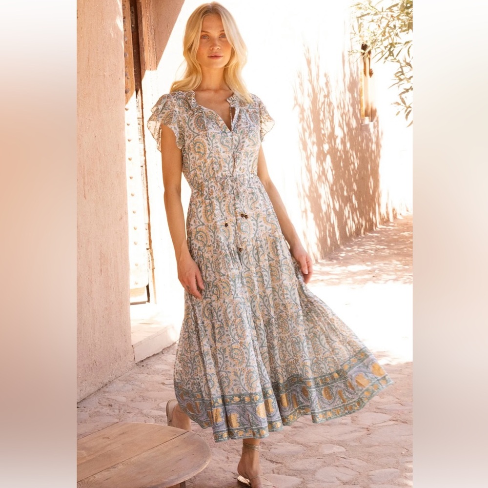 Oliphant - cinched flirty dress
